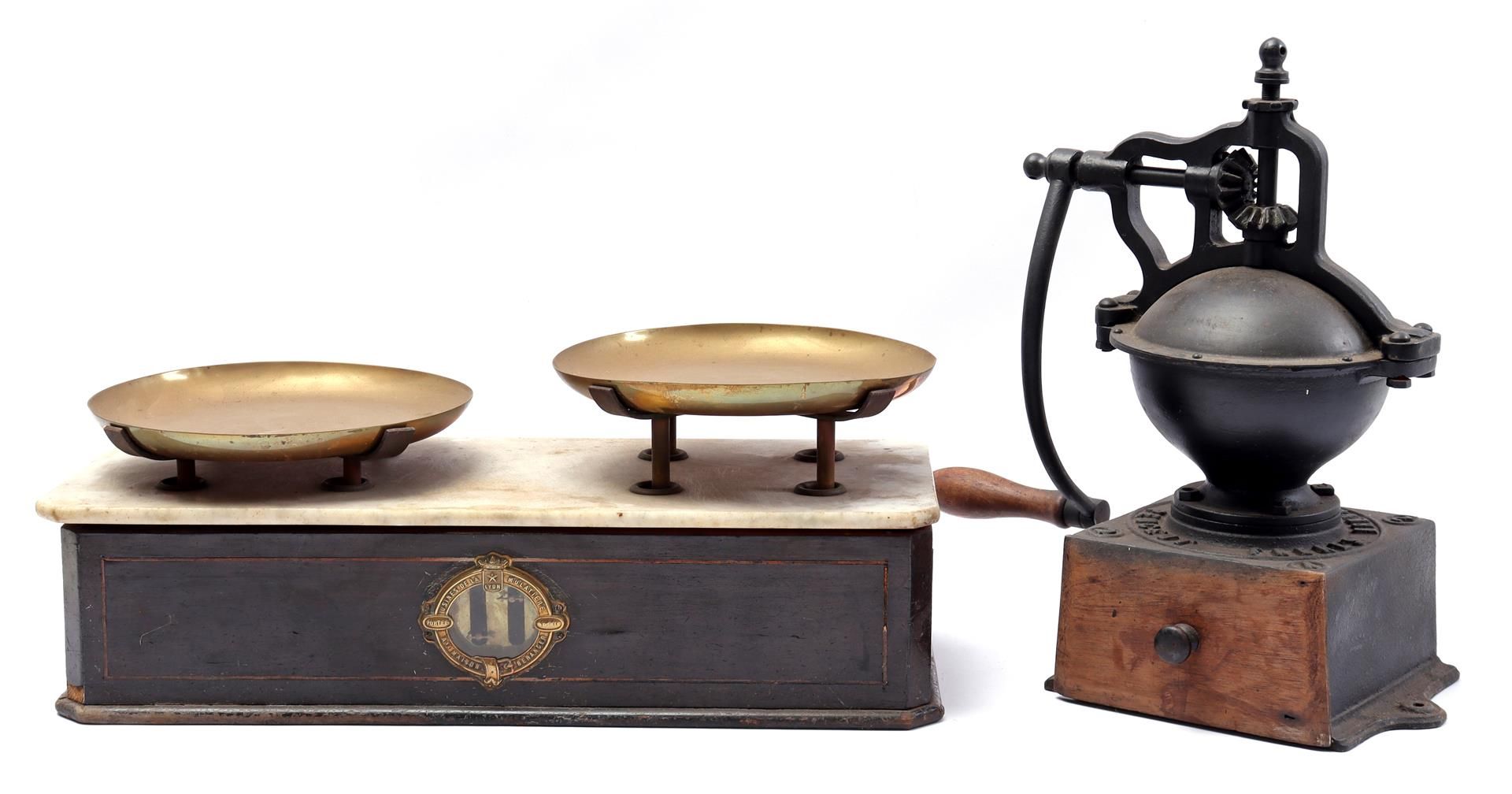 French wooden scales