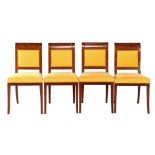 4 Empire dining room chairs