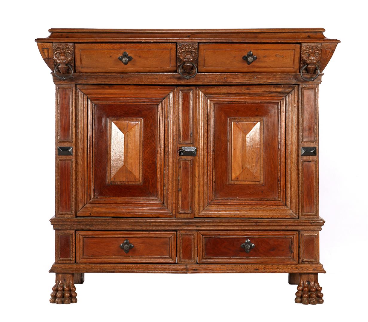 Oak Renaissance cabinet