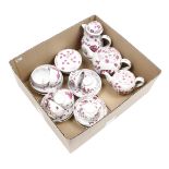 Box of porcelain tableware