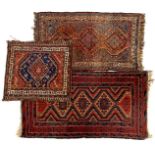 3 hand-knotted carpets