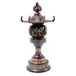 3-piece copper incense burner