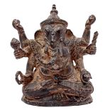 Bronze statue Ganesha
