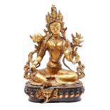 Bronze Tibetan Buddha