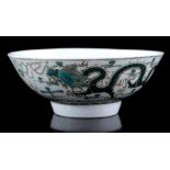 Porcelain Famille Verte bowl