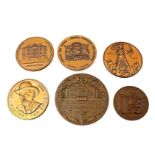 6 bronze coins