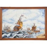 Tichelaar Makkum tile tableau