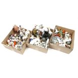 3 boxes porcelain