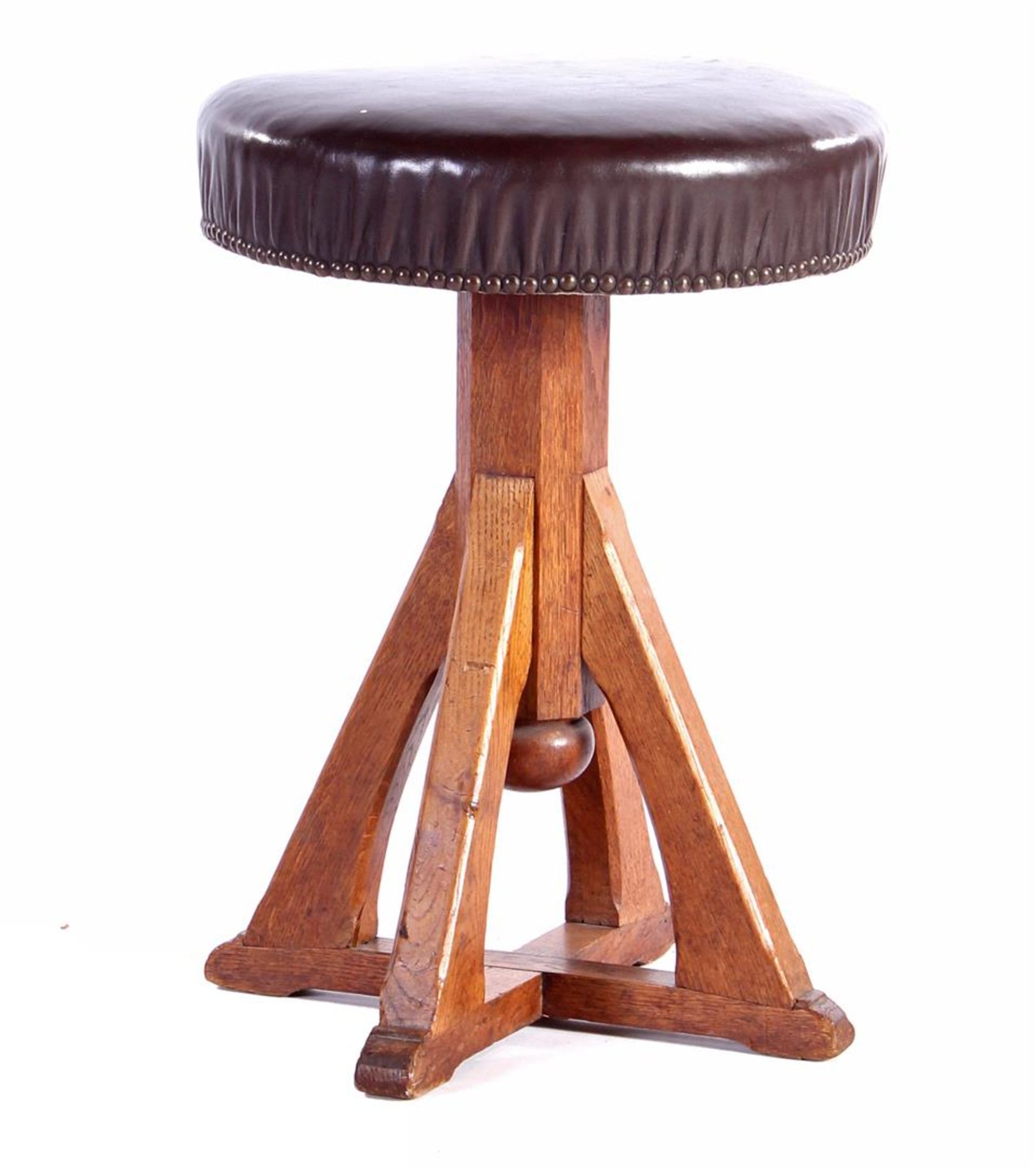 Amsterdam School piano stool