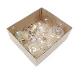 Box of various glassware