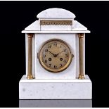 Marble mantel clock