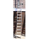 Altrex 2-piece aluminum ladder