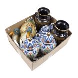 Box of porcelain and earthenware