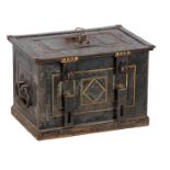 Iron money chest