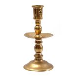 Bronze saucer candlestick
