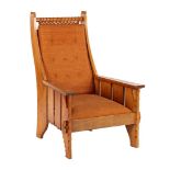 Oak Arts & Crafts armchair