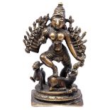 Bronze statue of the Hindu God Shiva