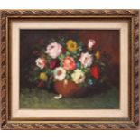 Unclearly signed, flower still life