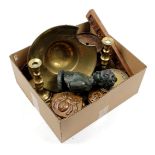 Box with copperware