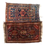 2 hand-knotted oriental carpets