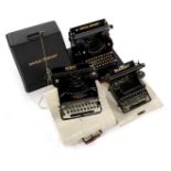 Lot with typewriters