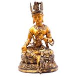 Bronze Tibetan Buddha statue