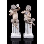 2 Lladro porcelain statues