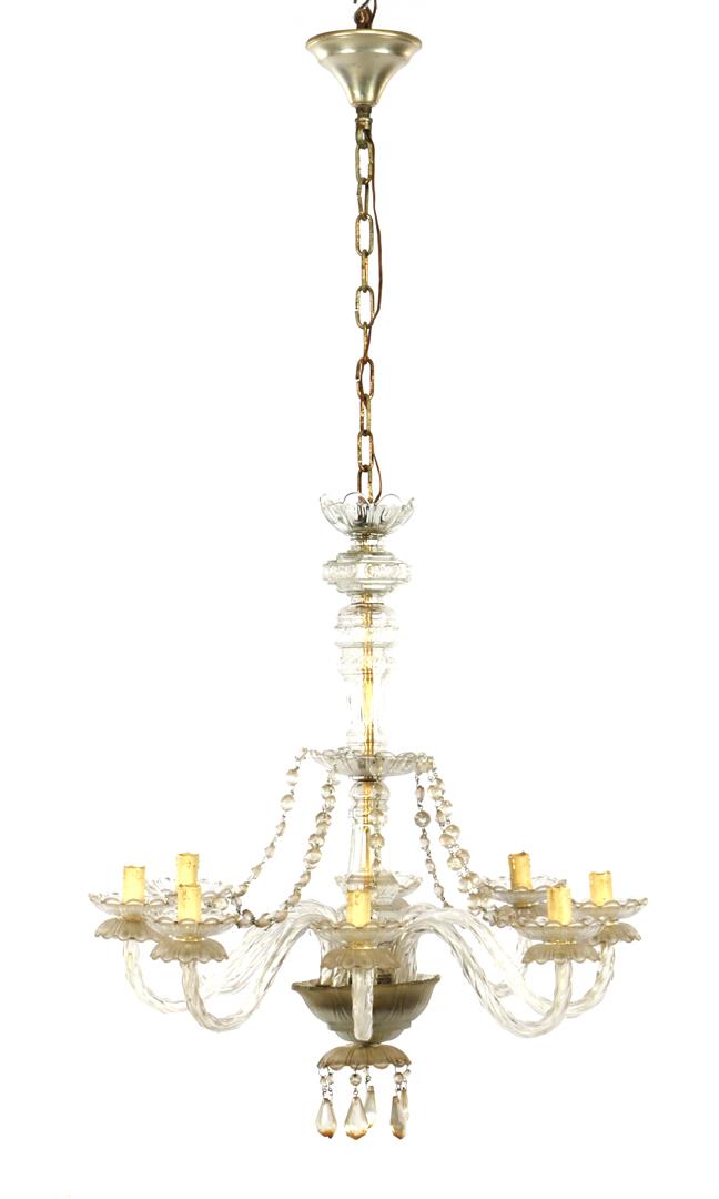 8-armed crown lamp