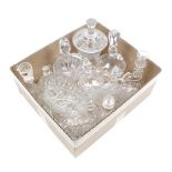 Box of crystal carafes
