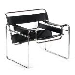 Tubular frame armchair