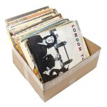 Box of LPs