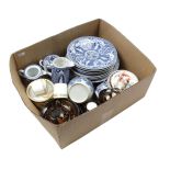 Box of porcelain