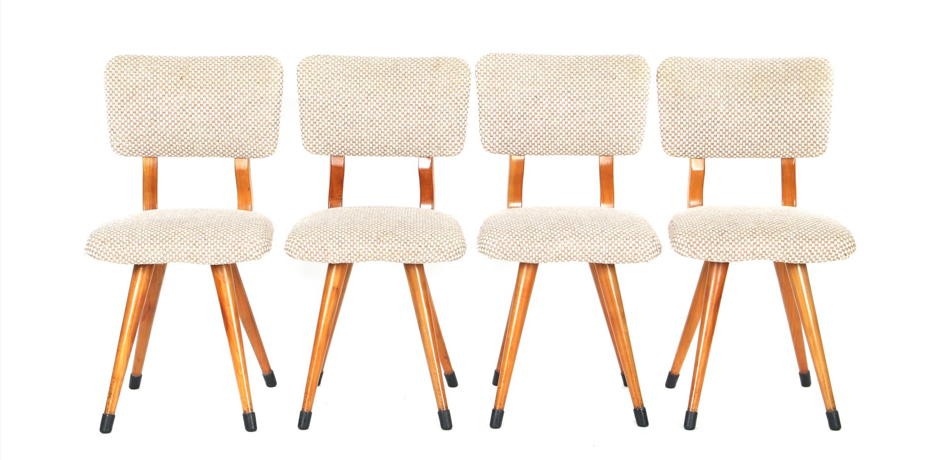 4 birch dining room chairs