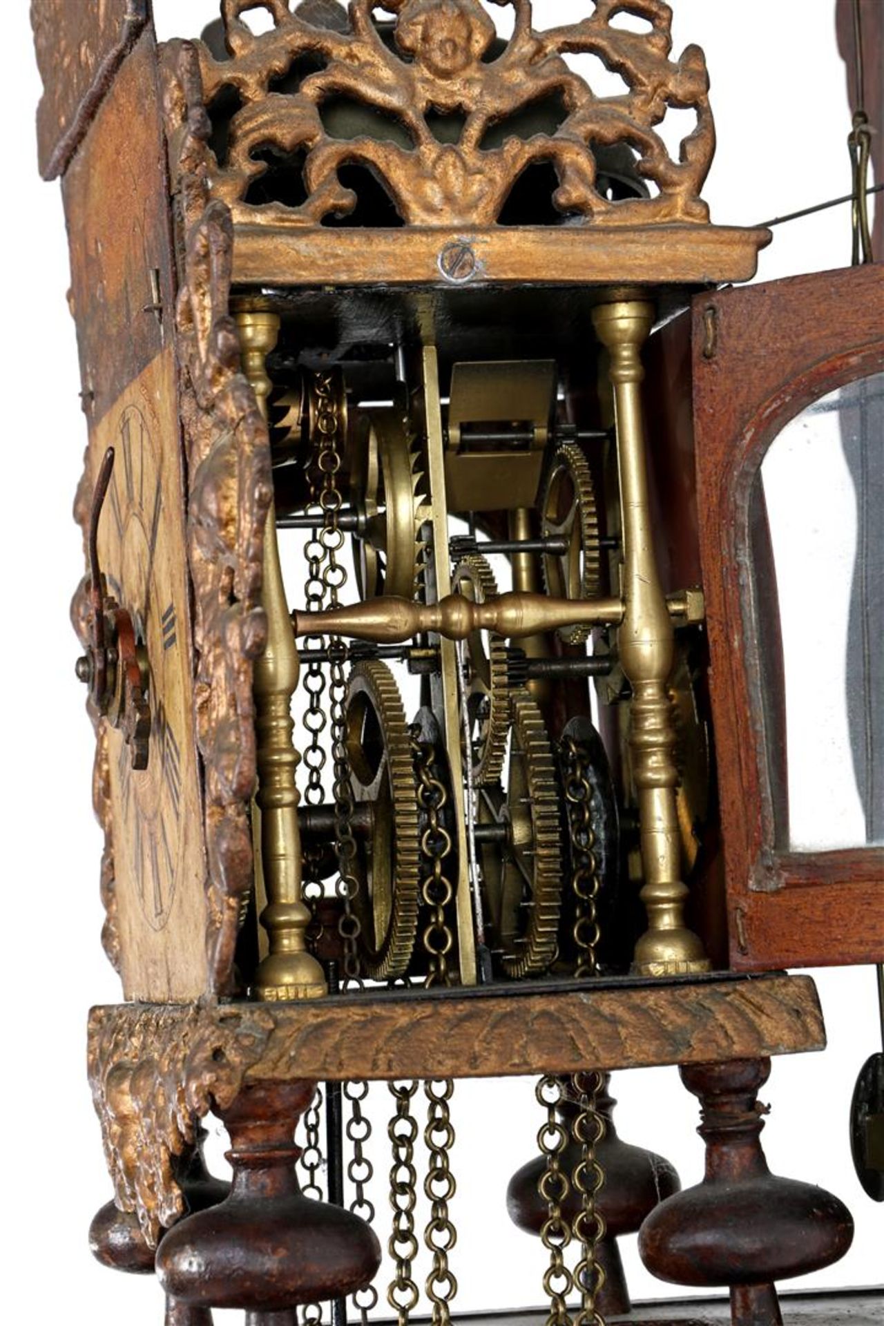 Frisian chair clock - Image 2 of 4