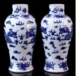 2 Porcelain vases