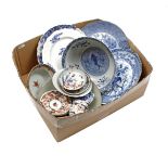Box various porcelain