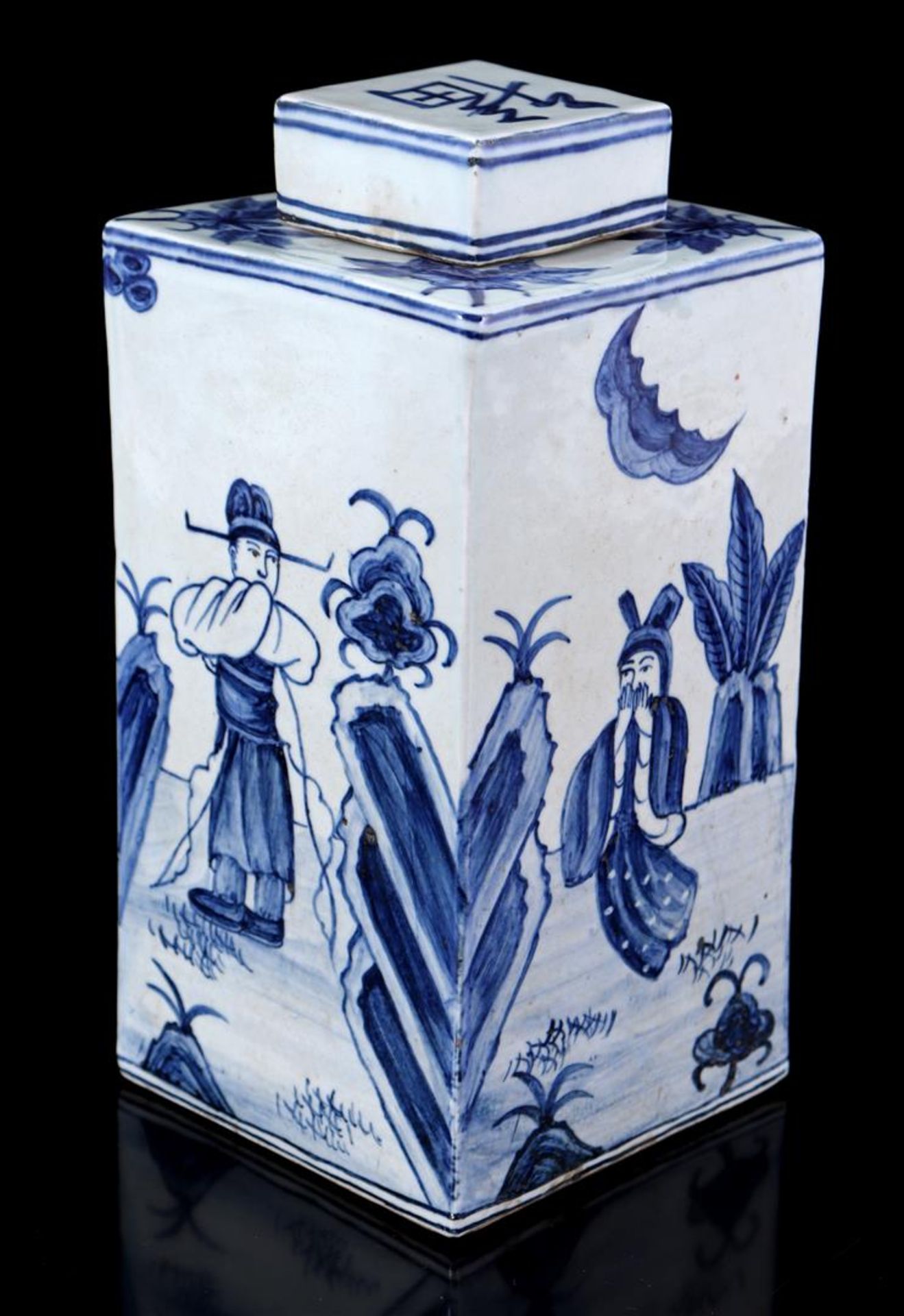 Porcelain vase - Image 2 of 2