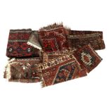 Lot oriental textiles