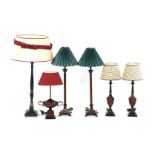 6 classic table lamps