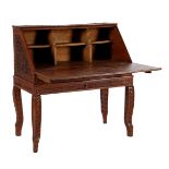 Teak storage cabinet