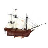 Scale model sailboat