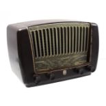Philips BX310 bakelite radio