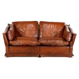 Leather sofa