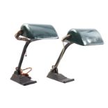 2 Bauhaus desk lamps