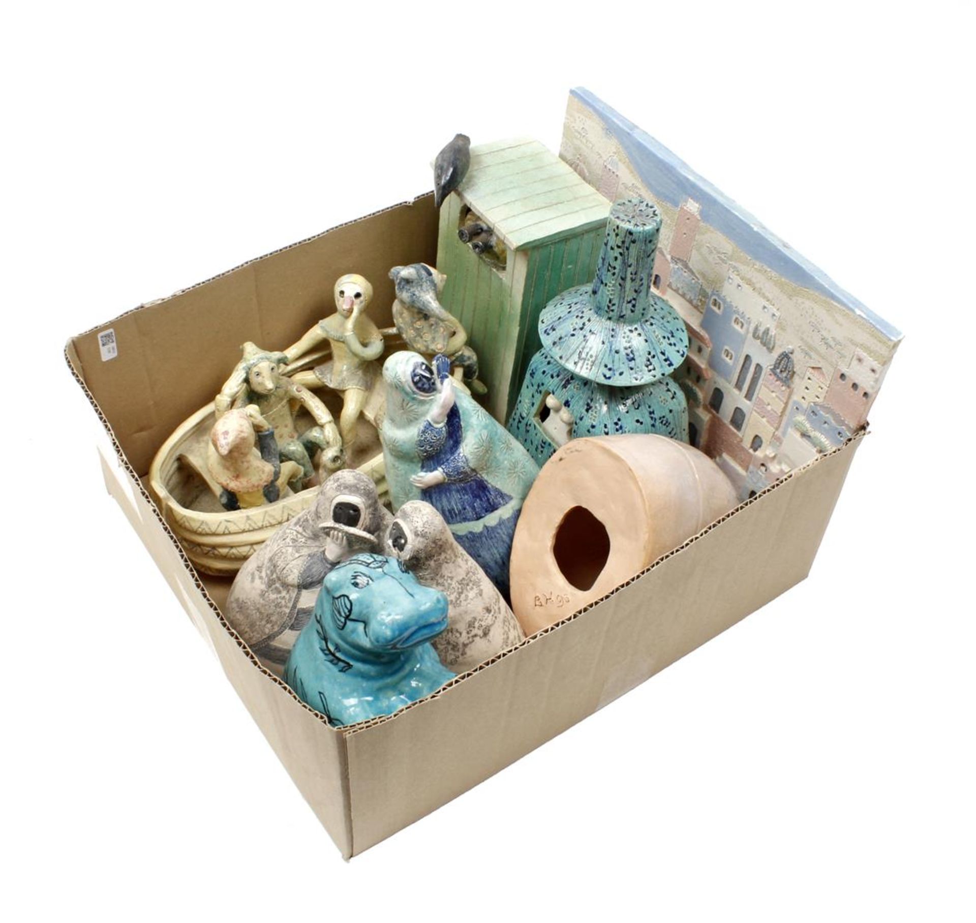 Box ceramic objects