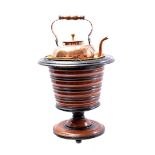 Mahogany tea stove