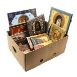 Box with various icons