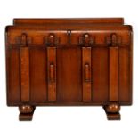 Oak Art Deco sideboard