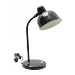 Metal desk lamp