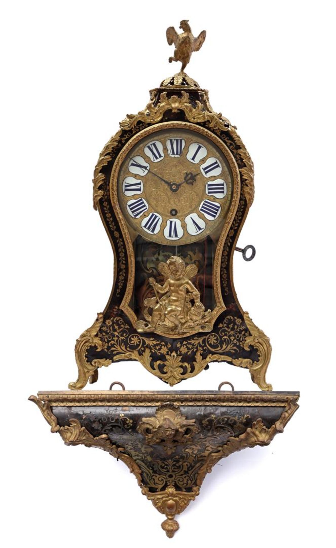 Neuchatel console clock